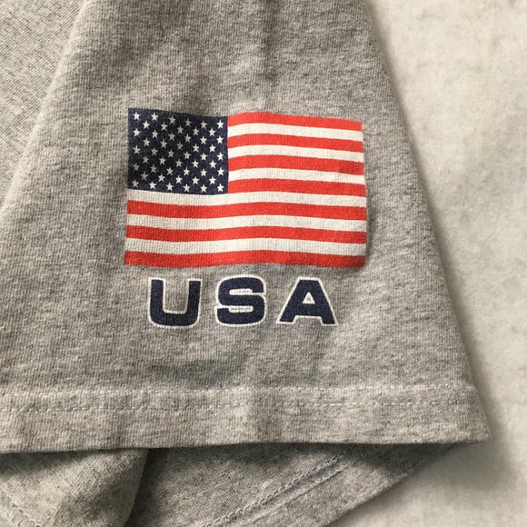 #92 Jerzees USS Missouri BB-63 Pearl Harbor Hawaii T-Shirt Men L Round Neck Gray - Picture 6 of 7